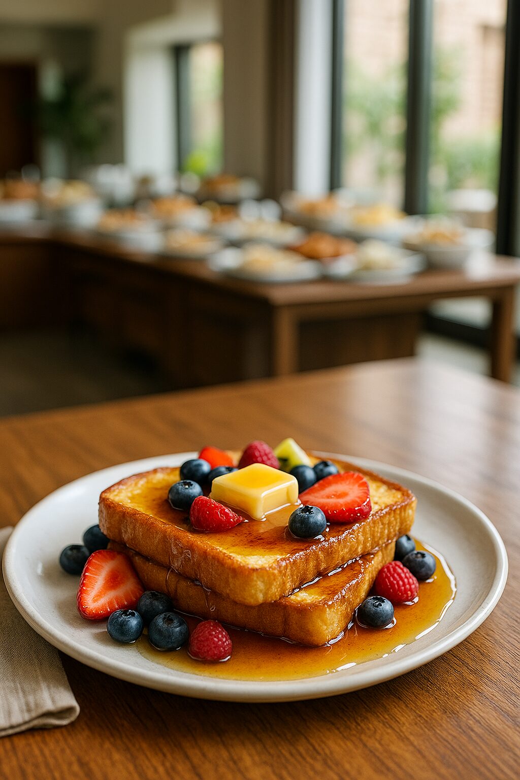 フレンチトースト＆フルーツ