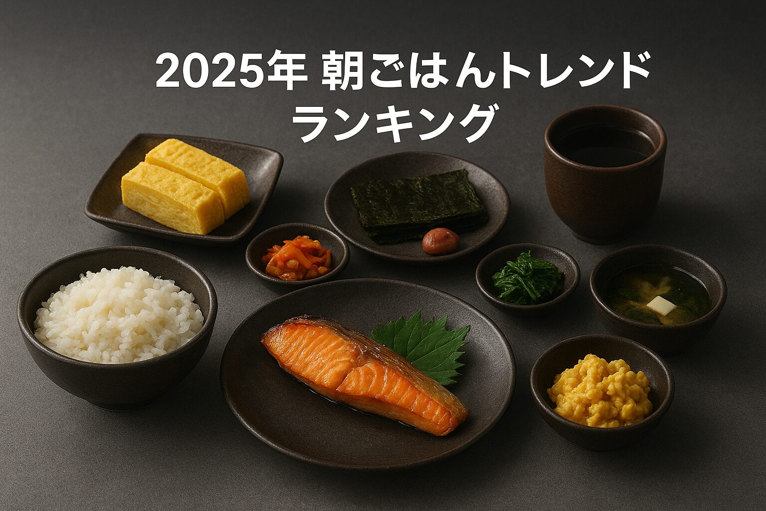 2025朝ごはんトレンドランキング画像