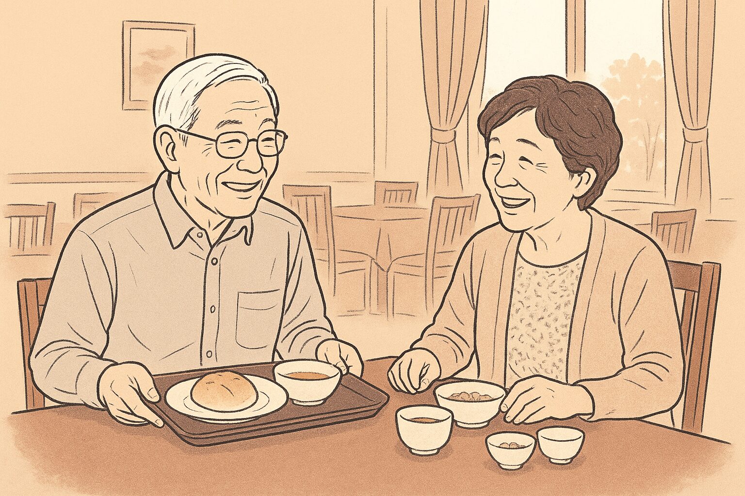 青森から来られたご夫婦