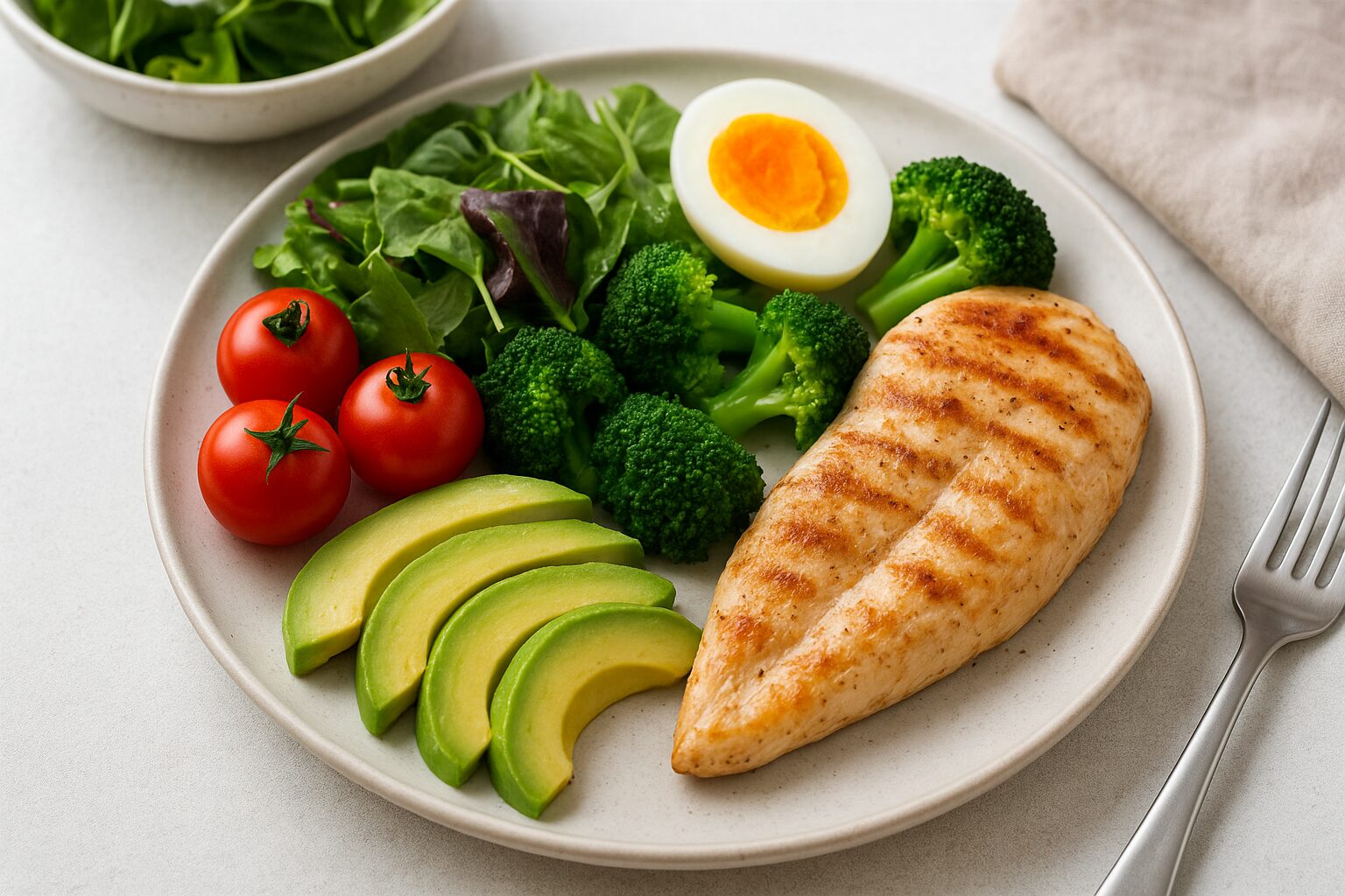 高たんぱく＆低糖質プレート